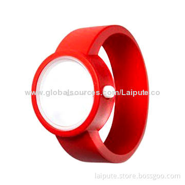 O'clock watch, moveable inner case jelly watchNew